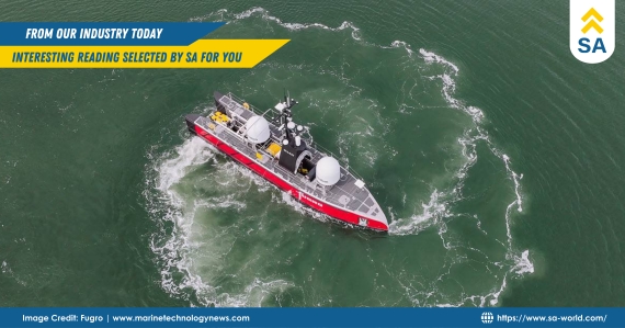 Fugro Deploys Blue Eclipse USV for Sustainable Seabed Mapping in Norway