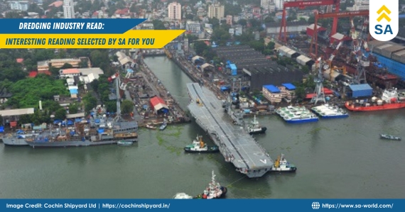 India's Largest Dredger Takes Shape at Cochin Shipyard